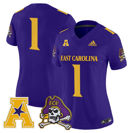 Women's East Carolina Pirates 2025 Vapor Limited Jersey - All Stitched
