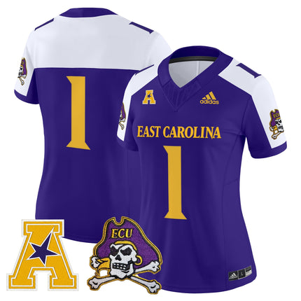 Women's East Carolina Pirates 2025 Vapor Limited Jersey - All Stitched