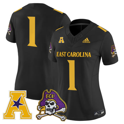 Women's East Carolina Pirates 2025 Vapor Limited Jersey - All Stitched