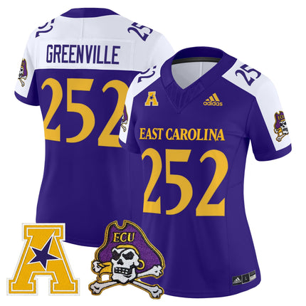 Women's East Carolina Pirates 2025 Vapor Limited Jersey - All Stitched