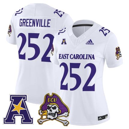 Women's East Carolina Pirates 2025 Vapor Limited Jersey - All Stitched