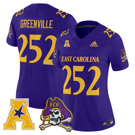 Women's East Carolina Pirates 2025 Vapor Limited Jersey - All Stitched