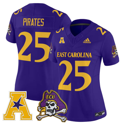 Women's East Carolina Pirates 2025 Vapor Limited Jersey - All Stitched
