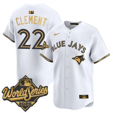 Men's Toronto Blue Jays 2025 World Series Vapor Premier Limited Jersey - All Stitched