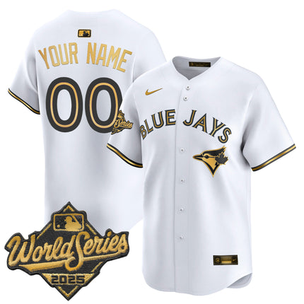 Toronto Blue Jays 2025 World Series Vapor Premier Limited Custom Jersey - All Stitched