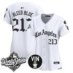 White / Bleed Blue 213 / S