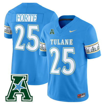 Men's Tulane Green Wave 2025 'City Edition' Vapor Limited Jersey - All Stitched