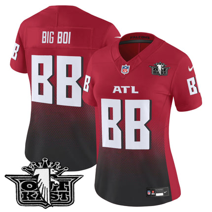 Women's Outkast x Atlanta Falcons 2025 Vapor Limited Jersey - All Stitched
