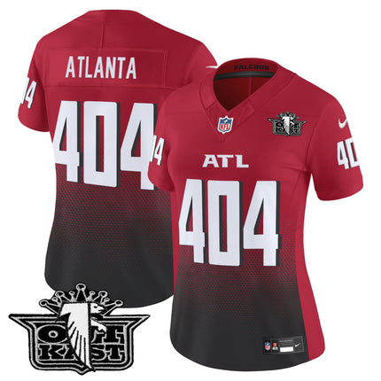 Women's Outkast x Atlanta Falcons 2025 Vapor Limited Jersey - All Stitched