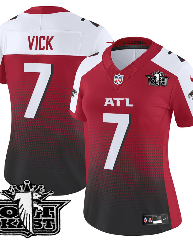 Women's Outkast x Atlanta Falcons 2025 Vapor Limited Jersey - All Stitched