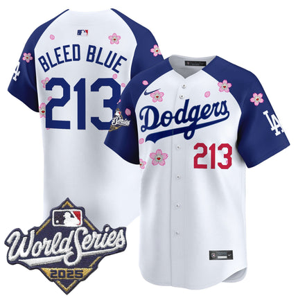 Men's Dodgers 2025 World Series x Tokyo Series Vapor Premier Limited Jersey - Stitched
