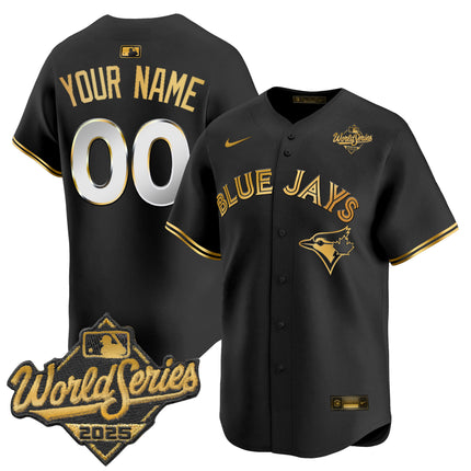 Toronto Blue Jays 2025 World Series Vapor Premier Limited Custom Jersey V2 - All Stitched