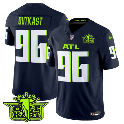 Men's Outkast x Atlanta Falcons 2025 Atliens Vapor Limited Jersey - All Stitched