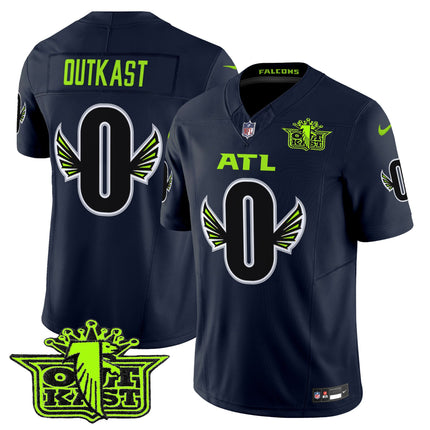 Men's Outkast x Atlanta Falcons 2025 Atliens Vapor Limited Jersey - All Stitched