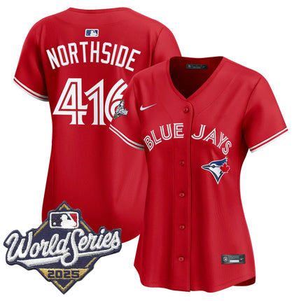 Women's Toronto Blue Jays 2025 World Series Vapor Premier Limited Jersey - All Stitched