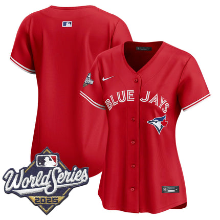 Women's Toronto Blue Jays 2025 World Series Vapor Premier Limited Jersey - All Stitched
