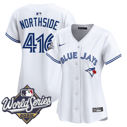 Women's Toronto Blue Jays 2025 World Series Vapor Premier Limited Jersey - All Stitched
