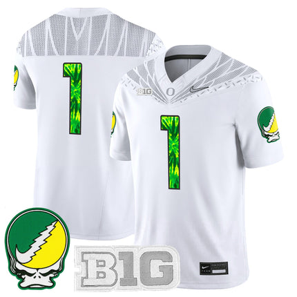 Men's Oregon Ducks 2025 "Grateful Ducks" Vapor Limited Jersey - All Stitched