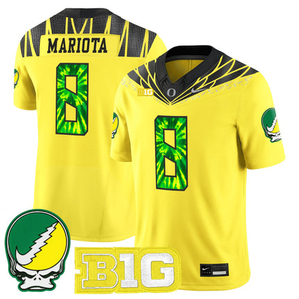 Men's Oregon Ducks 2025 "Grateful Ducks" Vapor Limited Jersey - All Stitched
