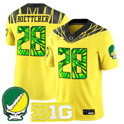 Men's Oregon Ducks 2025 "Grateful Ducks" Vapor Limited Jersey - All Stitched