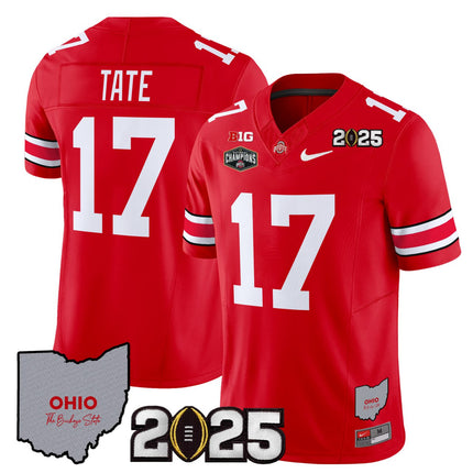 Ohio State Buckeyes Rose Bowl Limited Jersey - All Stitched