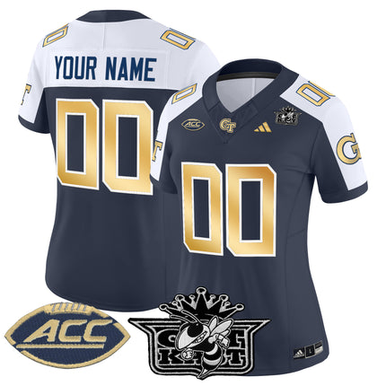 Outkast x Georgia Tech Yellow Jackets 2025 Vapor Limited Custom Jersey - All stitched