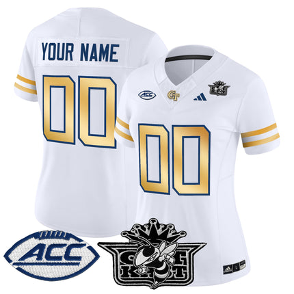 Outkast x Georgia Tech Yellow Jackets 2025 Vapor Limited Custom Jersey - All stitched