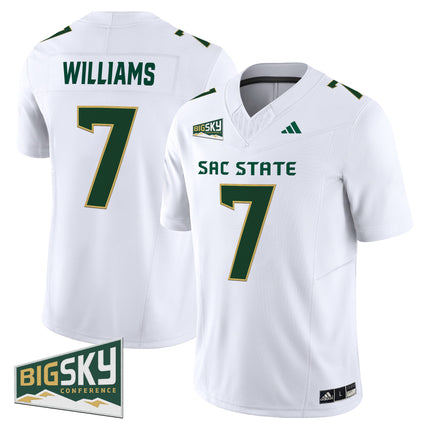 Men's Sacramento State Hornets 2025 Vapor Limited Jersey - All Stitched