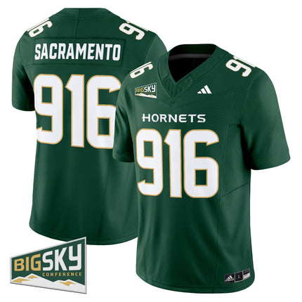 Men's Sacramento State Hornets 2025 Vapor Limited Jersey - All Stitched