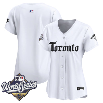 Women's Toronto Blue Jays 2025 World Series Vapor Premier Limited Jersey - Gothic North Edition - All Stitched