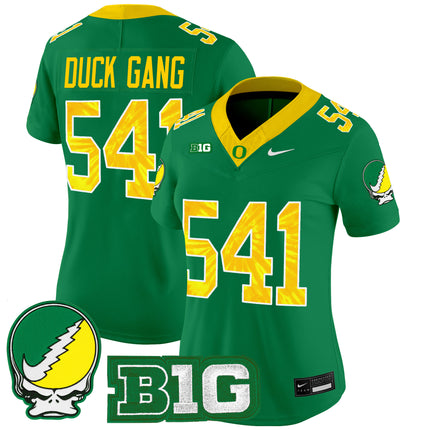 Women's Oregon Ducks 2025 "Grateful Ducks" Vapor Limited Jersey - All Stitched