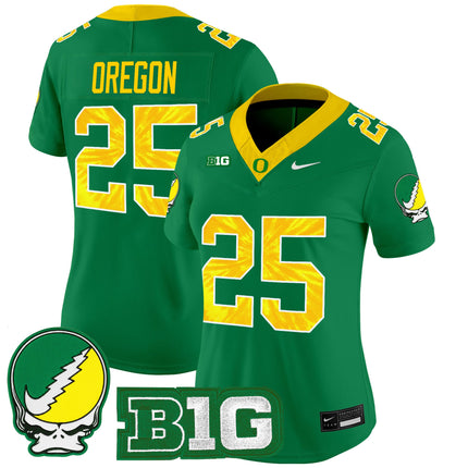 Women's Oregon Ducks 2025 "Grateful Ducks" Vapor Limited Jersey - All Stitched