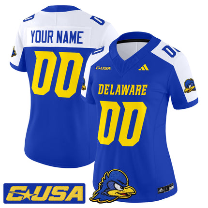Delaware Blue Hens 2025 Vapor Limited Custom Jersey - All Stitched