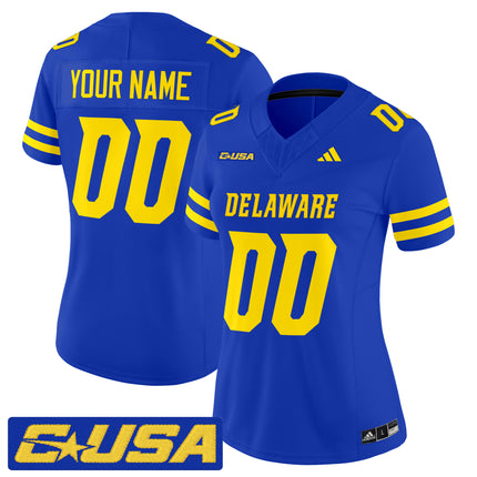 Delaware Blue Hens 2025 Vapor Limited Custom Jersey - All Stitched