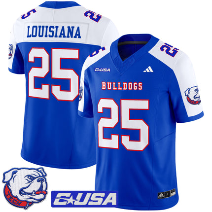 Men's Louisiana Tech Bulldogs 2025 Vapor Limited Jersey - All Stitched