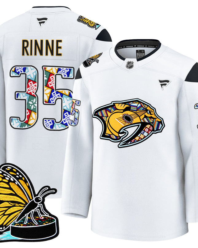 Men's Nashville Predators 2025 Hispanic Music Heritage Night Premium Jersey - All Stitched