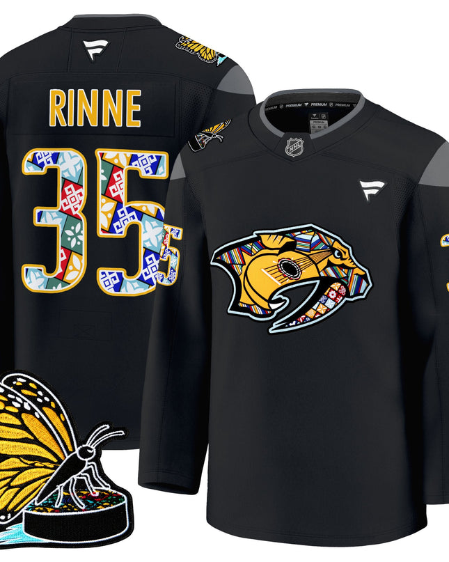 Men's Nashville Predators 2025 Hispanic Music Heritage Night Premium Jersey - All Stitched