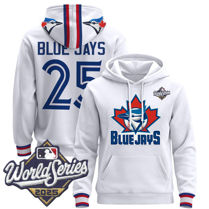 Men's Toronto Blue Jays 2025 World Series Premium Pullover Hoodie - All Stitched