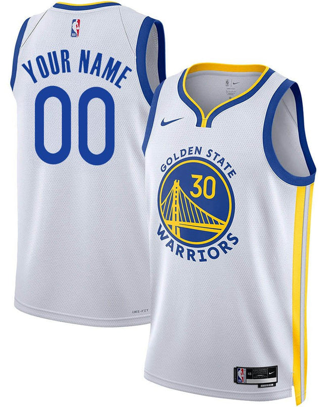 Golden State Warriors 2025 Swingman Custom Jersey - All Stitched