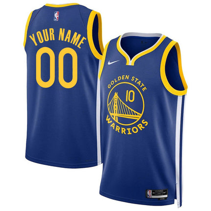 Golden State Warriors 2025 Swingman Custom Jersey - All Stitched