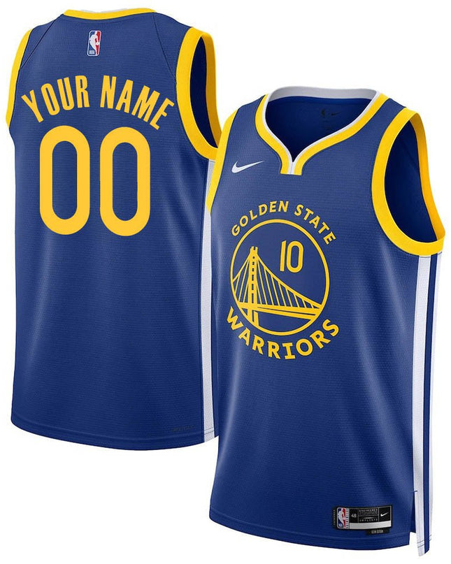 Golden State Warriors 2025 Swingman Custom Jersey - All Stitched