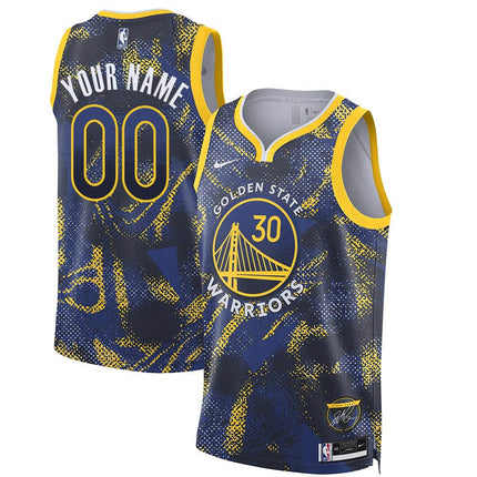 Golden State Warriors 2025 Swingman Custom Jersey - All Stitched