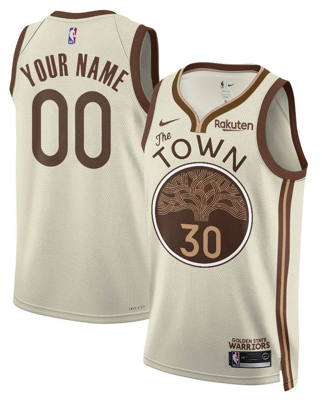 Golden State Warriors 2025 Swingman Custom Jersey - All Stitched