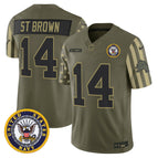 Navy / St. Brown / S