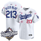 White / Bleed Blue 213 / S