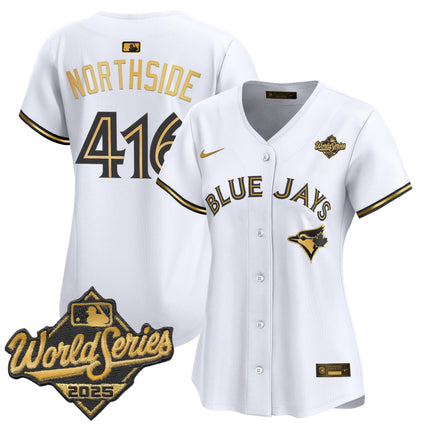 Women's Toronto Blue Jays 2025 World Series Vapor Premier Limited Jersey V2 - All Stitched