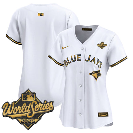 Women's Toronto Blue Jays 2025 World Series Vapor Premier Limited Jersey V2 - All Stitched