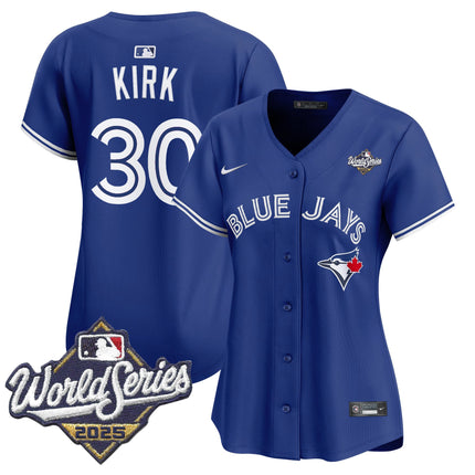 Women's Toronto Blue Jays 2025 World Series Vapor Premier Limited Jersey V2 - All Stitched