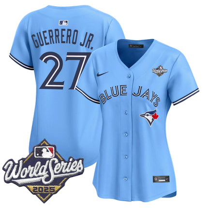 Women's Toronto Blue Jays 2025 World Series Vapor Premier Limited Jersey V2 - All Stitched