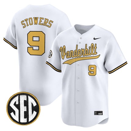 Men's Vanderbilt Commodores 2025 Vapor Baseball Jersey - All Stitched